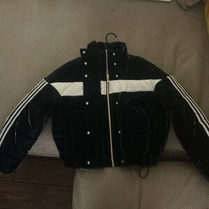 Adidas black puffer jacket